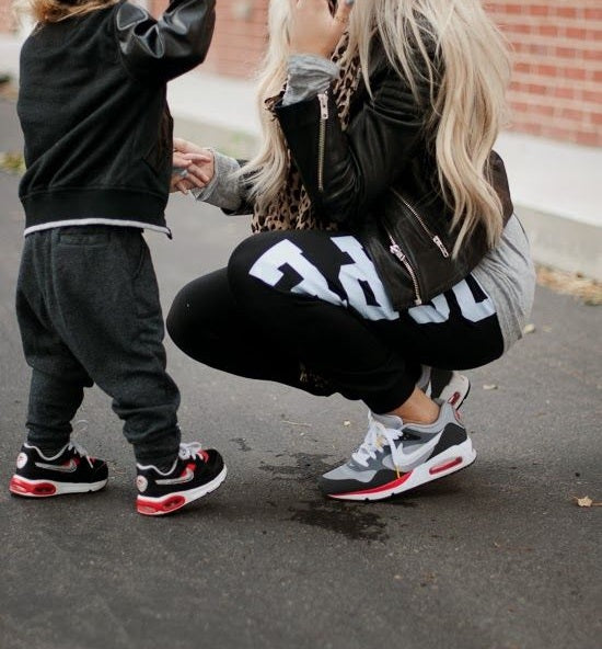 Mommy and daughter matching nike outfits hotsell