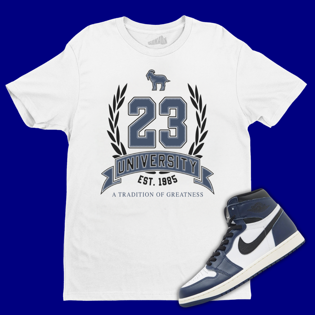 ParallaxShops Jordan 1 Satin Snakeskin Collection 23 University White Tee jordan air metallic jordan 8 quai