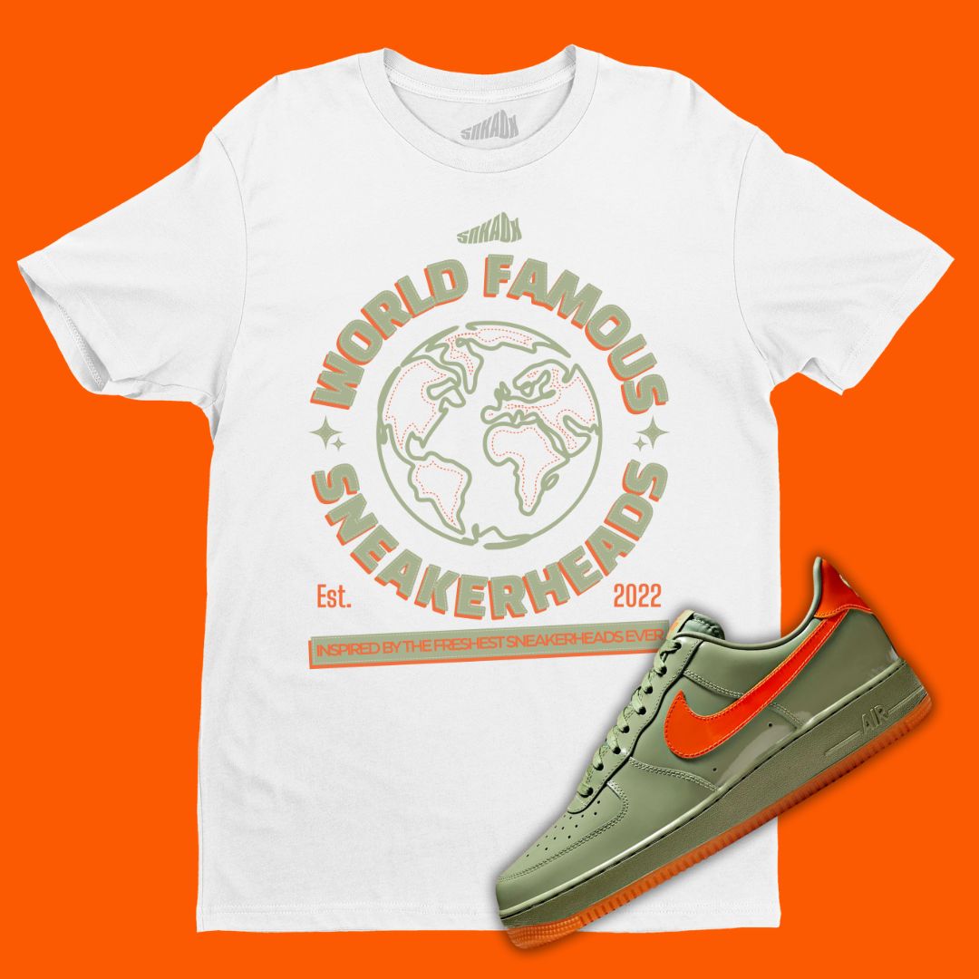 World Famous Sneakerheads Air Force 1 Low Oil Green Tee nike air max for sale cheap for kids sunnyside ny NovogasShops