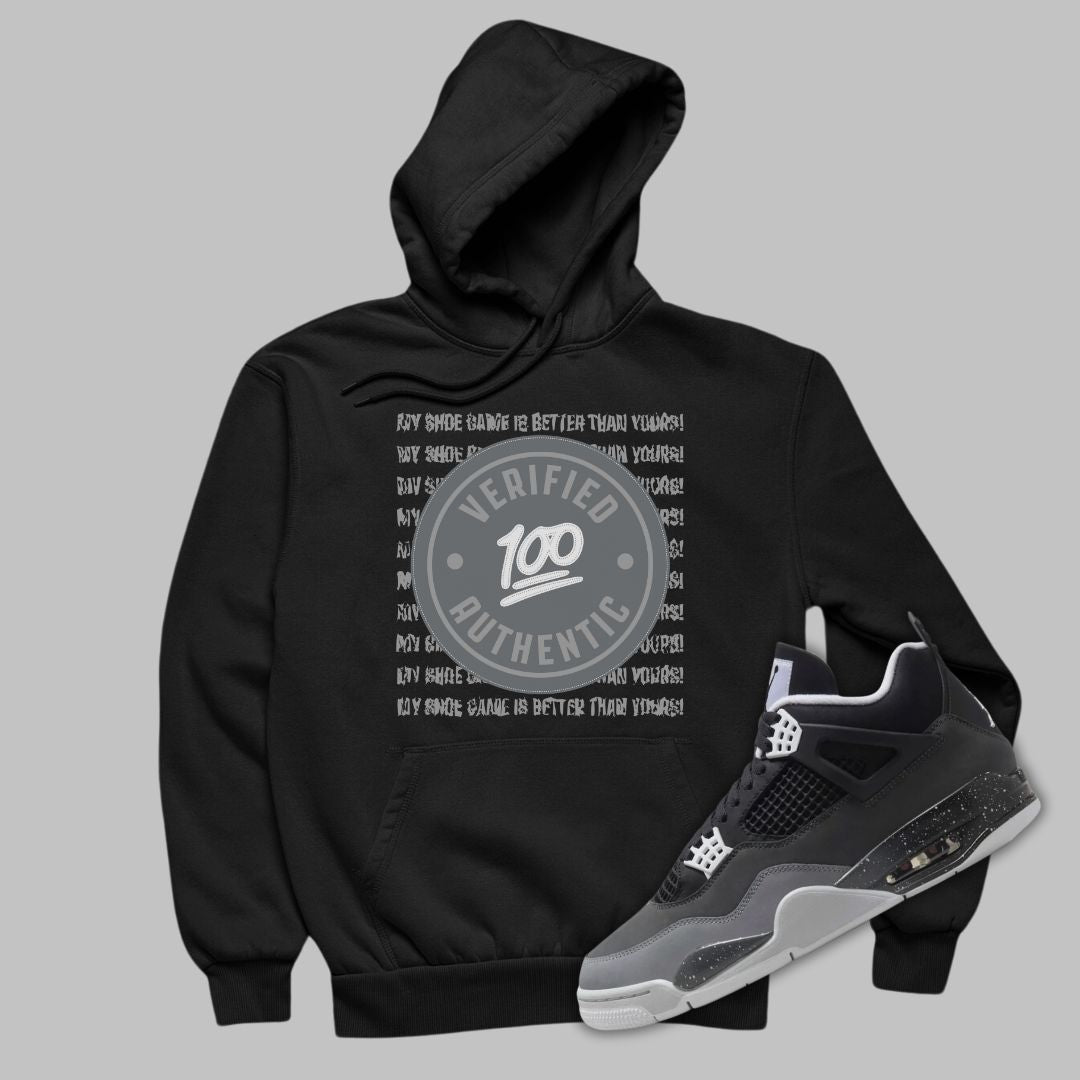 Verified Authentic Black Hoodie Matching Jordan Crossover Backpack