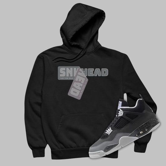 Sneakerhead Sticker Hoodie Matching sts jordan 4 Fear 2024