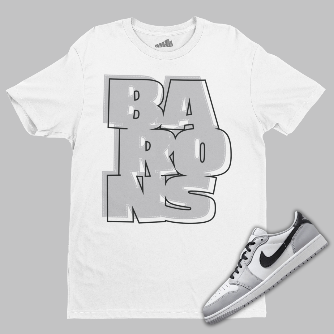 jordan why not zer0 2 se red orbit for sale Air Jordan 1 Low OG Barons ParallaxShops Barons Tee Matching