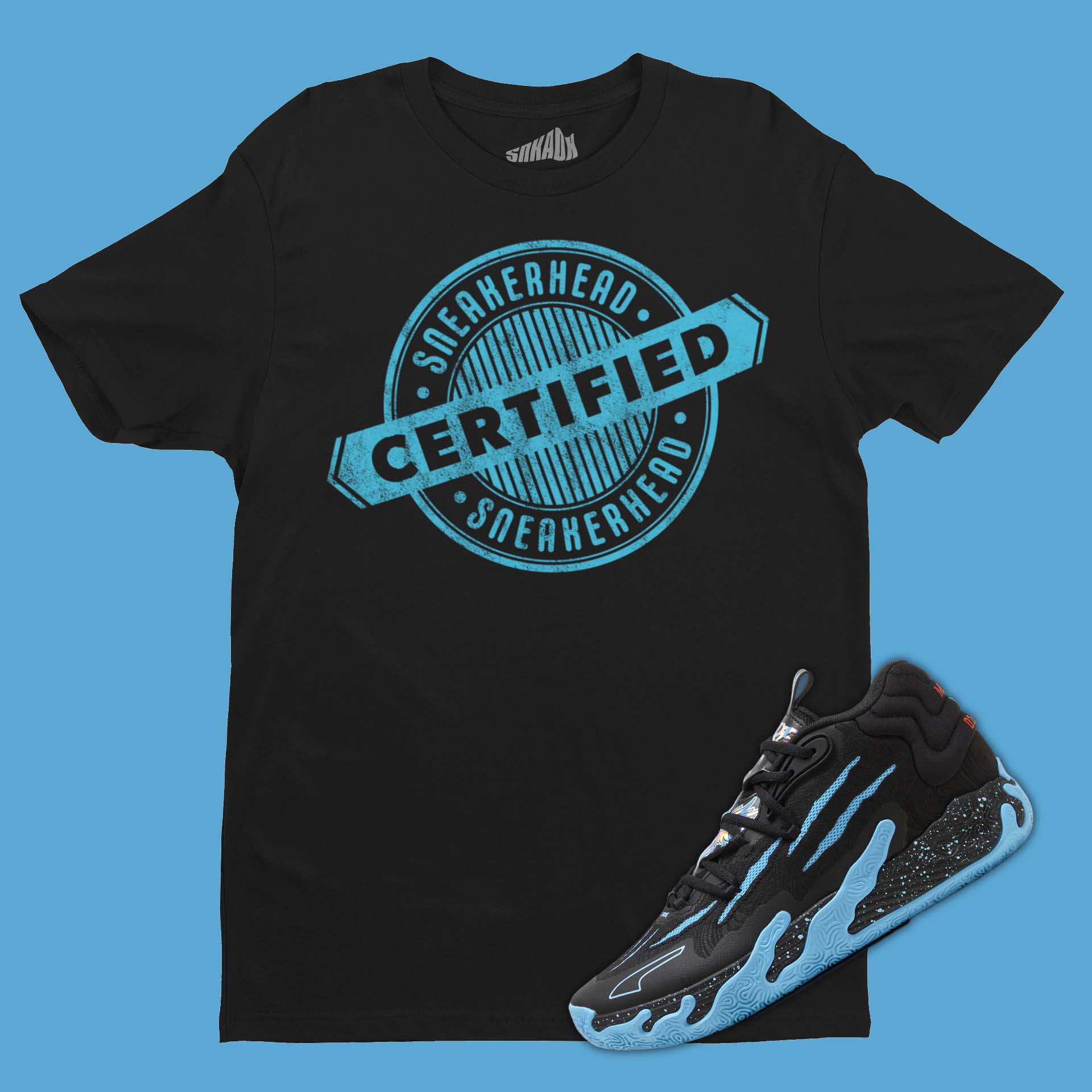 PUMA FUTURE RIDER GALAXY Puma Black Ultra Violet 373385 01 80 FledermausShops Shirt Sneakerhead Graphic Puma MB.03 Blue Hive Matching T