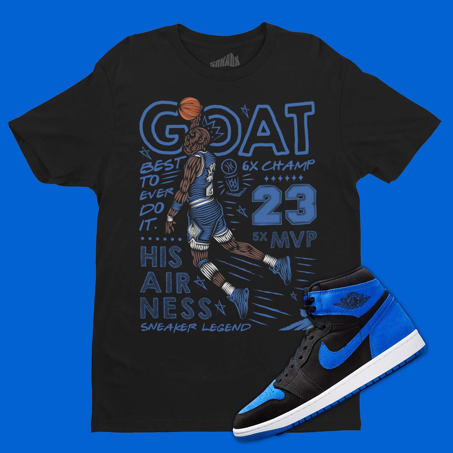 Jordan royal blue shirt best sale