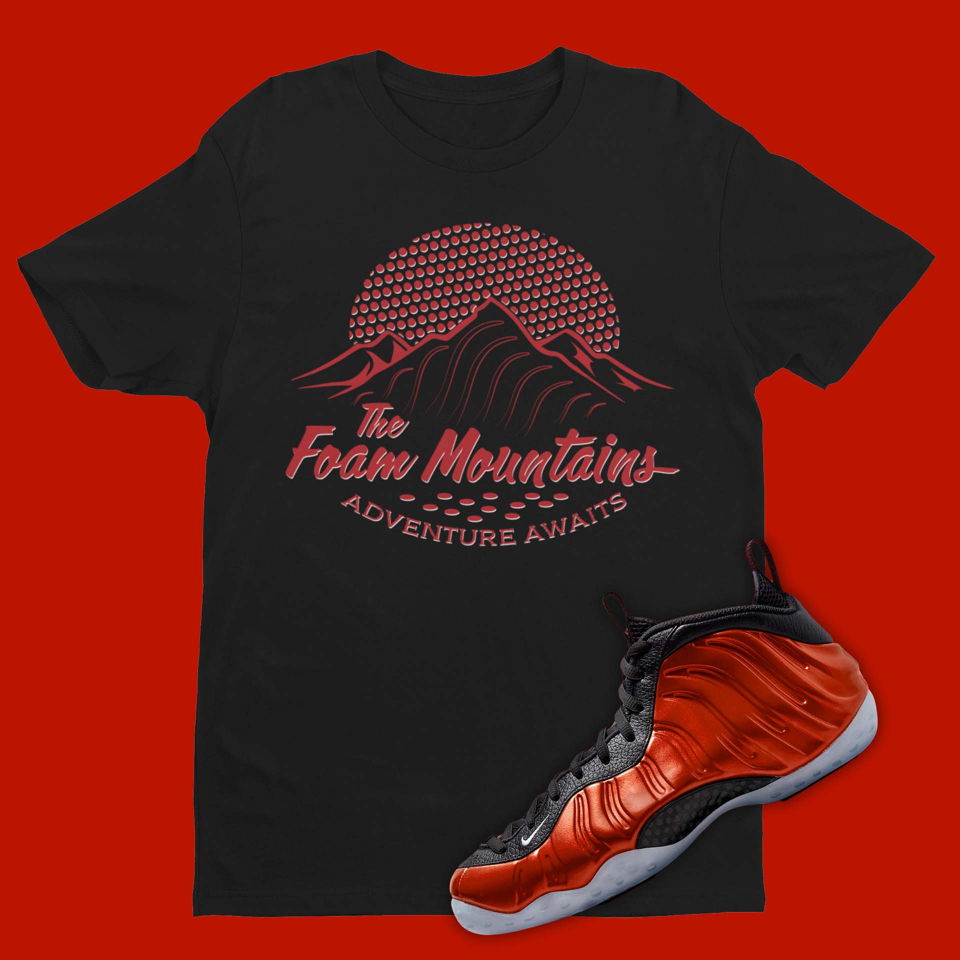 Foamposite t shirt best sale