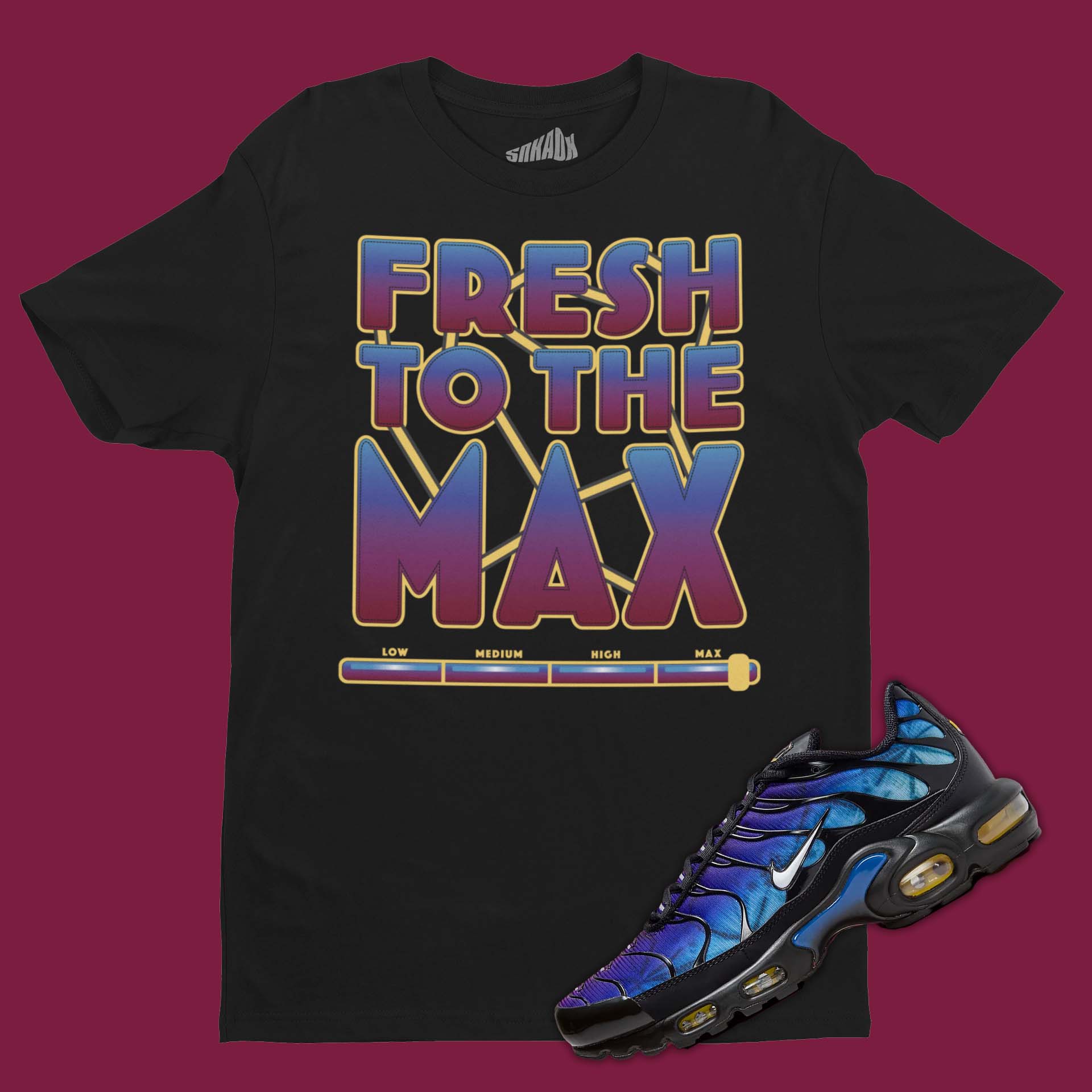 FledermausShops Air Max UNDEFEATED Plus 25th Anniv. Set NIKE KD 13 EP BRED BLACK BLACK WHITE UNIVERSITY RED Fresh To The Max Tee