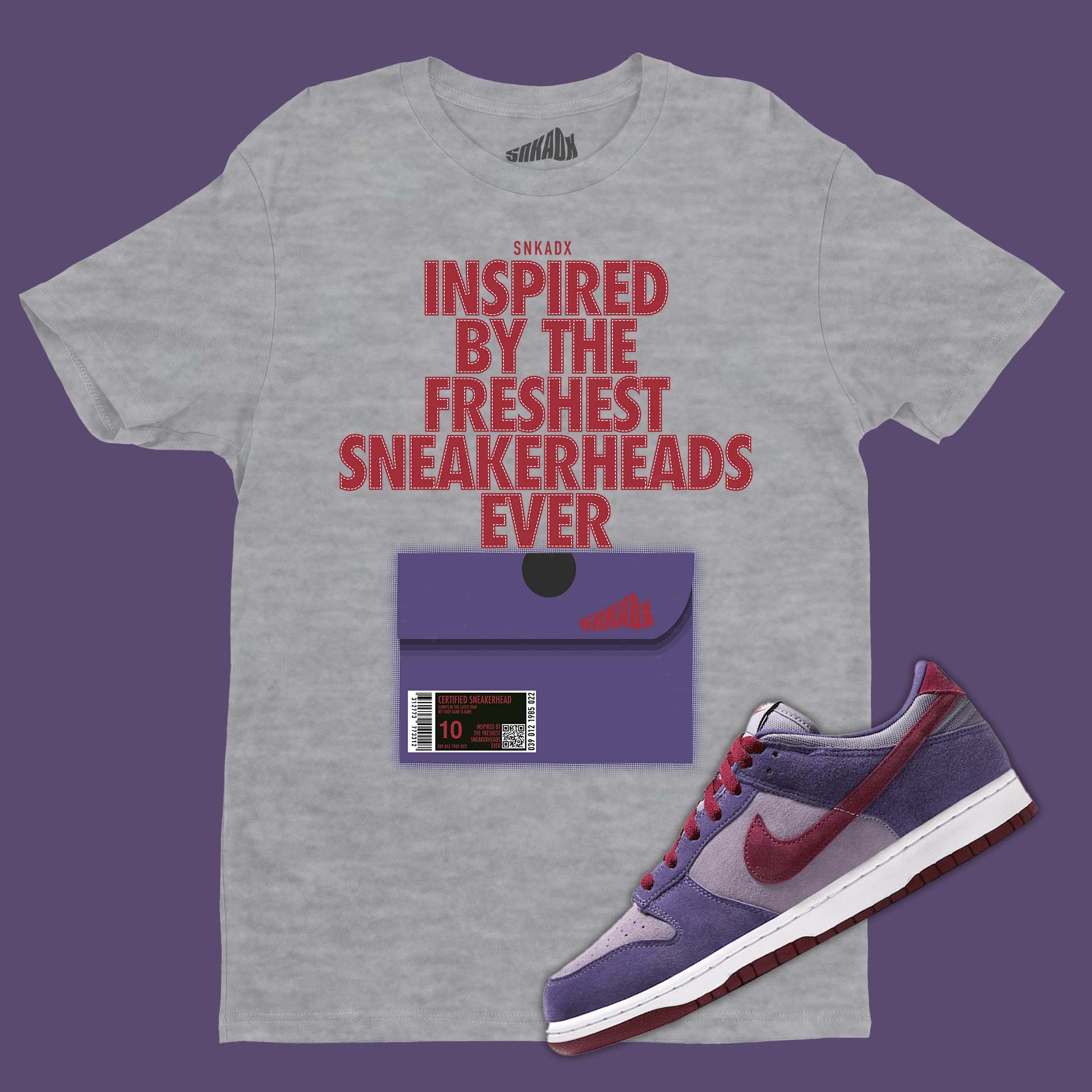 Nike shirt with shoe boxes on sale