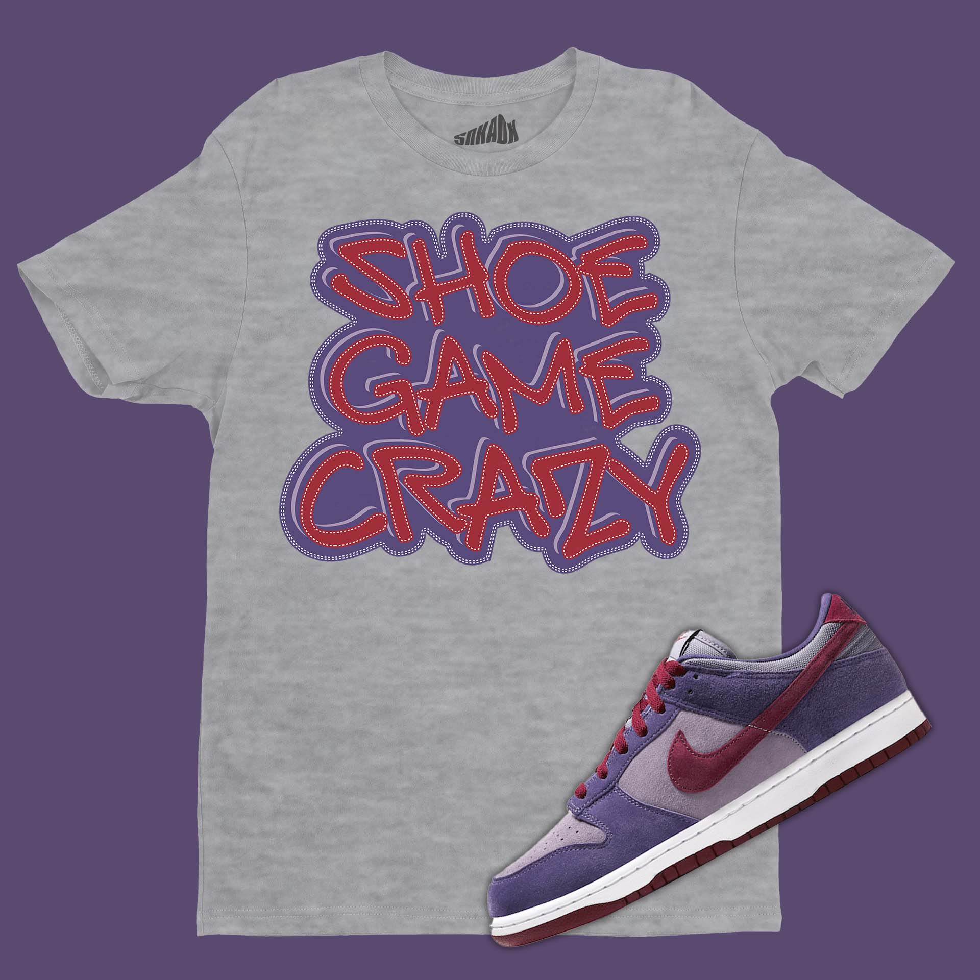 DysongroupShops T dunk fire Low Plum nike free run 2016 men silver boots sale Shoe Game Crazy Graphic Tee Shirt