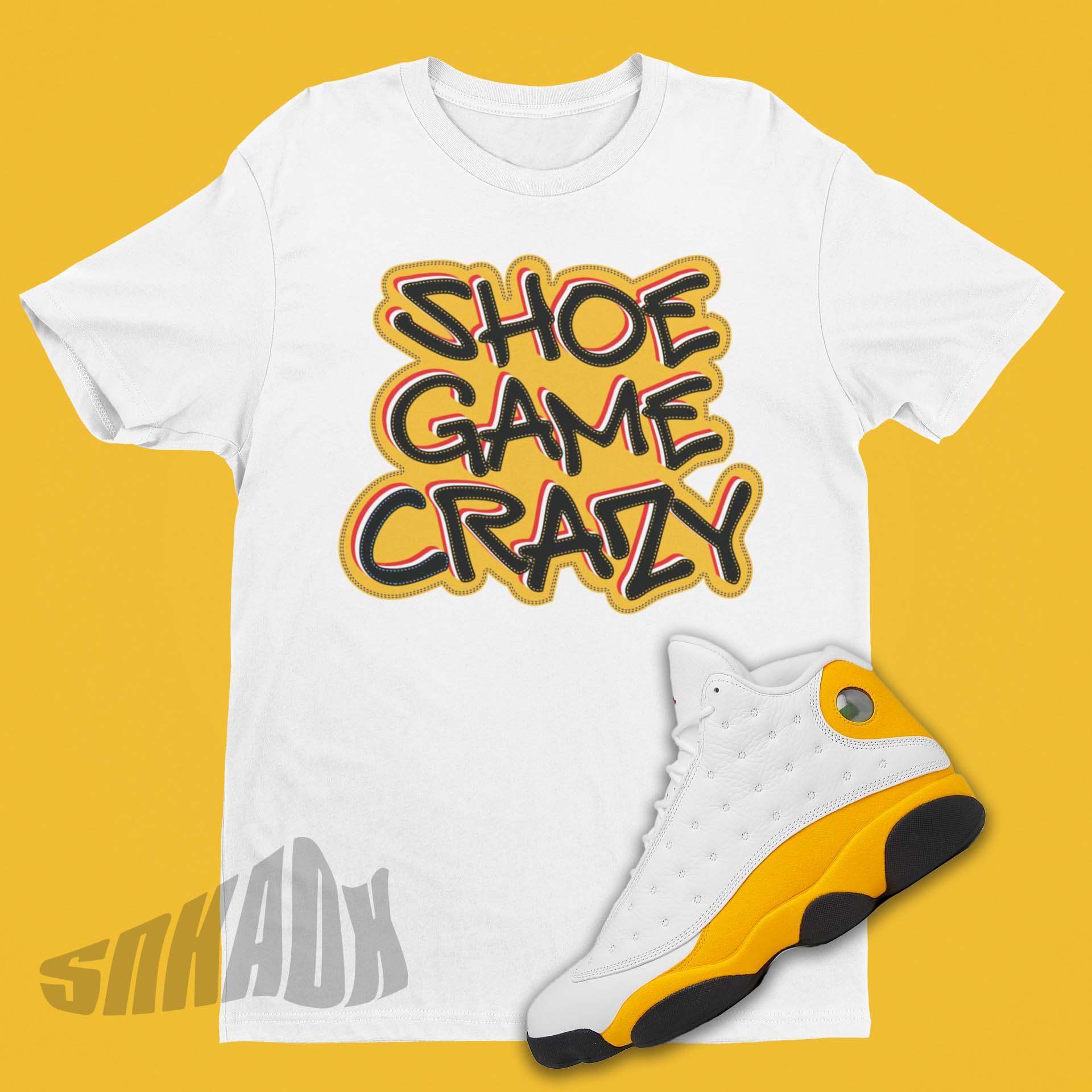 DysongroupShops Air jordan 6 retro white infrared 2014 Del Sol Match Shirt for Air Jordan 13 Sneaker Tee