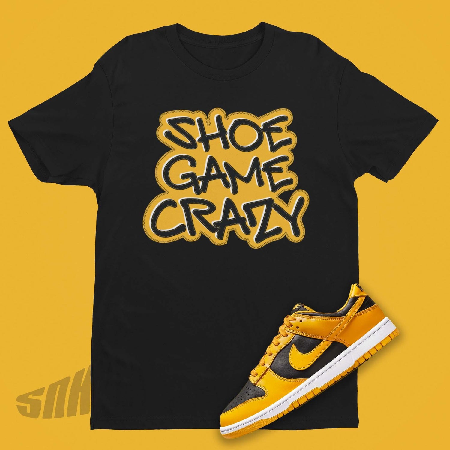 Shoe Game Crazy Shirt To Match Nike Dunk Goldenrod - ErlebnisweltfliegenfischenShops