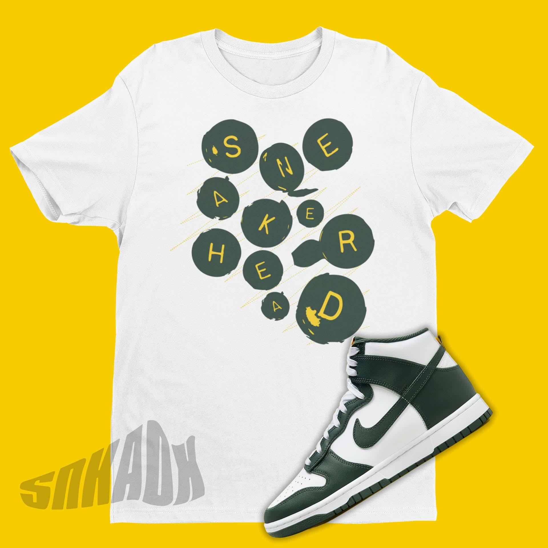 Dunk High Australia Noble Green Matching Shirt | SNKADX