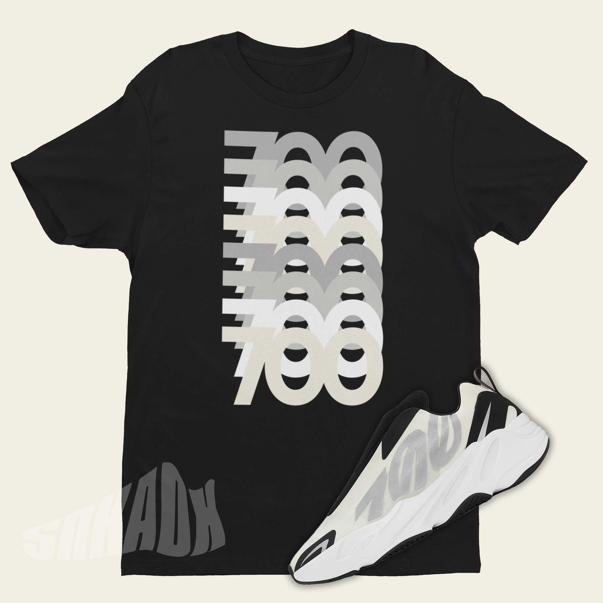 Laceless Analog Yeezy 700 Mnvn Yeezy 700s Shirt Snkadx