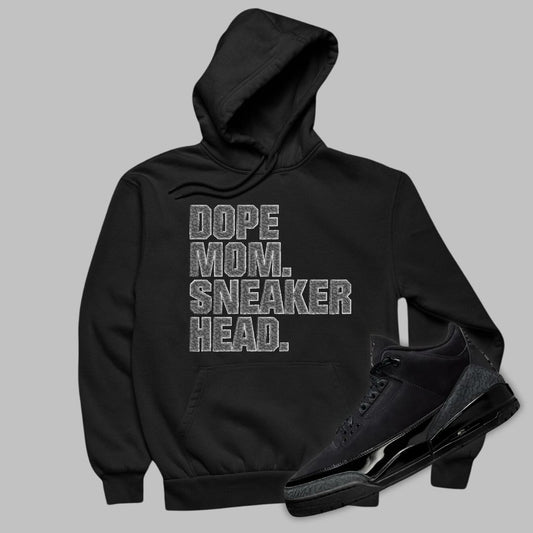 Dope Mom Sneakerhead Hoodie Matching Jordan 12 Blueberry