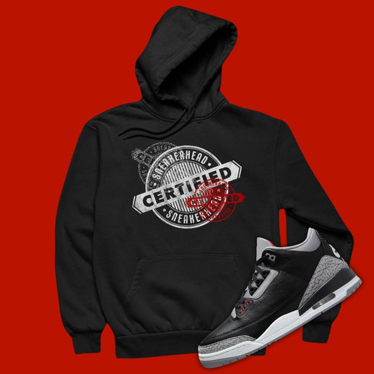 Air Jordan 3 Black Cement Sweatshirt