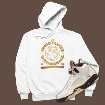 World Famous Sneakerhead Hoodie Matching Jordan 5 Earth