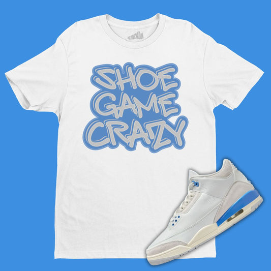 Shoe Game Crazy white T-Shirt Matching Jordan 3 Lucky Shorts