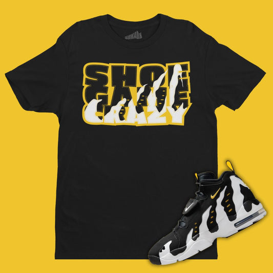 Shoe Game Crazy T-Shirt Matching Air Diamond Turf Max '96 Varsity Maize