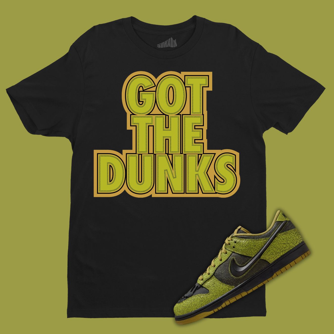 Got The Dunks Black T-Shirt Matching Dunk Low Halloween 2024