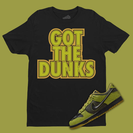 Got The Dunks Black T-Shirt Matching Dunk Low Halloween 2024