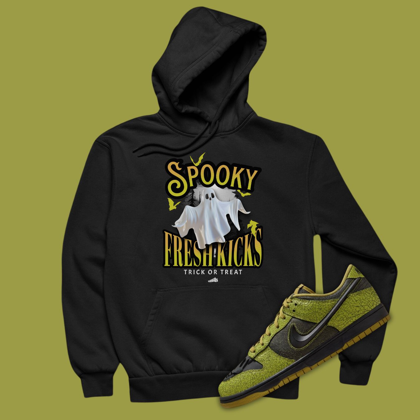 Dunk Low Halloween 2024 Match Spooky Ghost Unisex Tee SNKADX