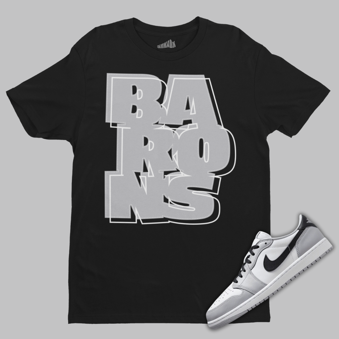 Baron T-Shirt Matching Air Jordan 1 Low OG Barons