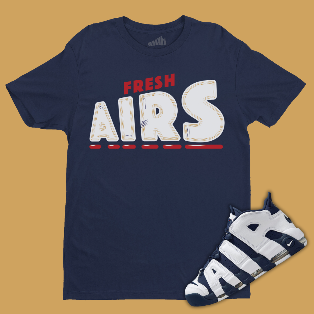 Fresh Airs T-Shirt Matching Air More Uptempo 96 Olympic