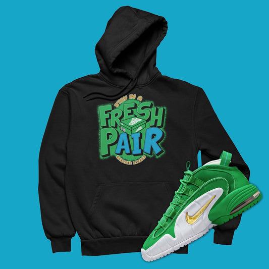 This sneaker Chelsea match hoodie is the perfect sweatshirt to match your Air Max Penny 1 Stadium Green