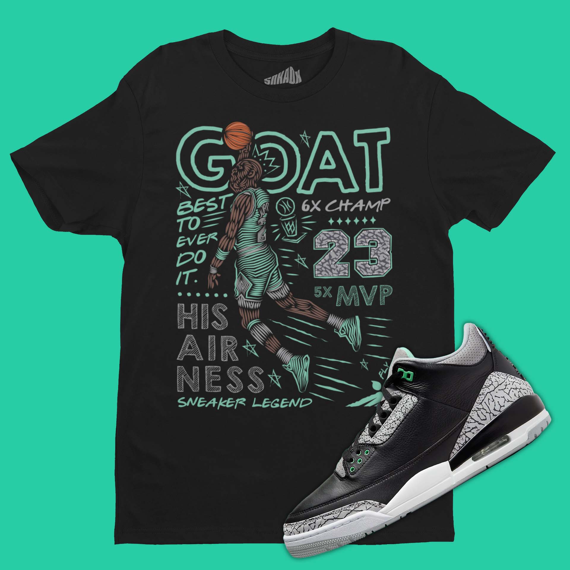 Shirt - GOAT Unisex Tee | Air Nike Air Jordan 1 Retro High Rare Air Max  Orange 29cm | ParallaxShops T | Il y a clairement certains avantages à être  le fils de Michael Jordan