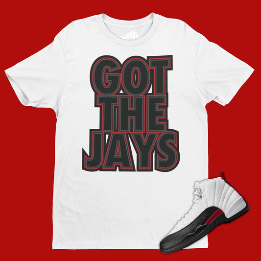 Got The Jays T-Shirt Matching Air Jordan 12 Red Taxi