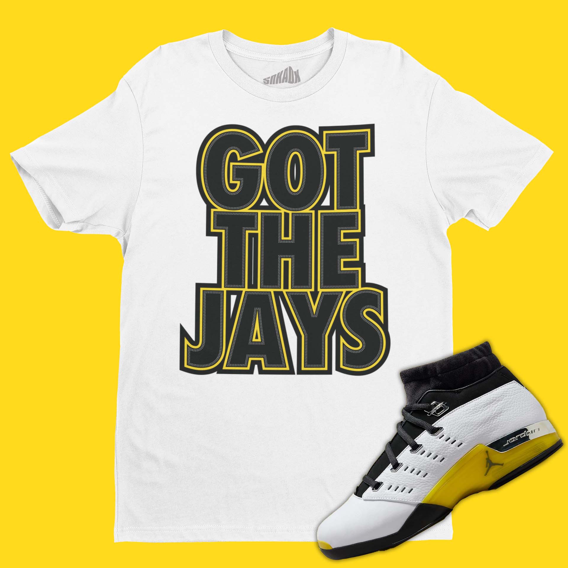 Got The Jays T-Shirt Matching Air Jordan 17 Low Lightning