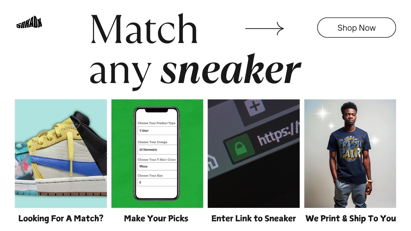 match any sneaker