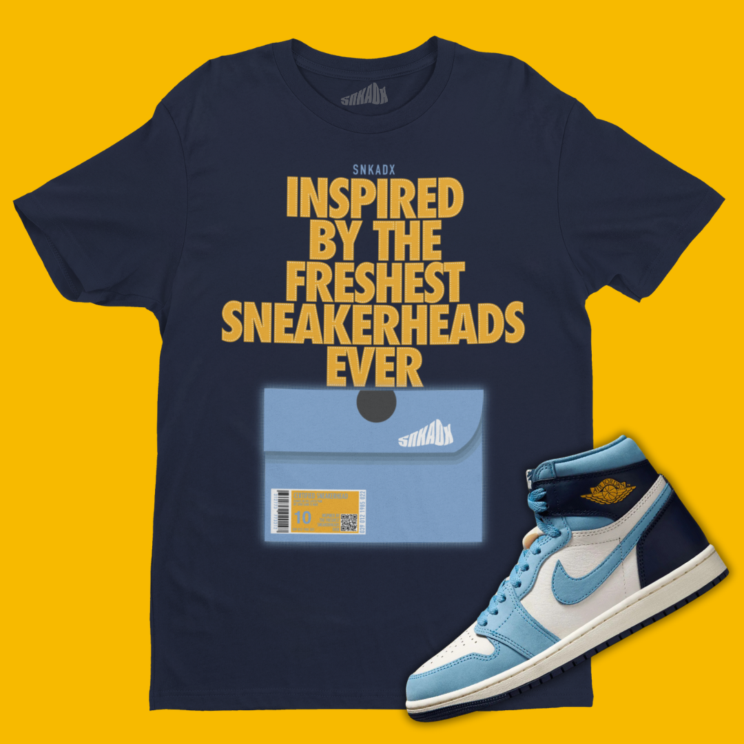 Shoe Box T-Shirt Matching Air Jordan 1 First In Flight