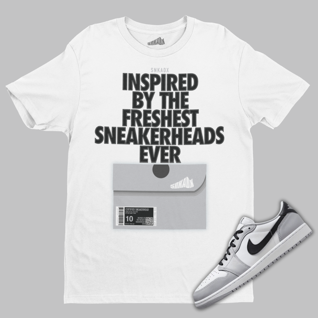 Shoe Box T-Shirt Matching Air Jordan 1 Low OG Barons