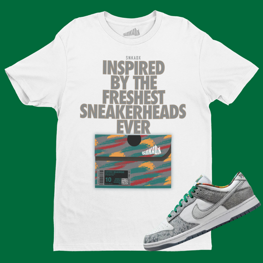 Shoe Box T-Shirt Matching Dunk Low Philly