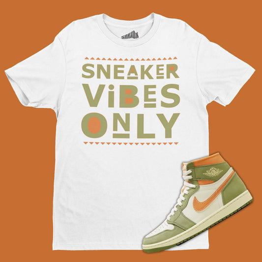 Sneaker Vibes Only T-Shirt Matching Air Jordan 1 High OG Celadon