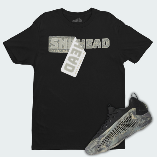 Sneakerhead Sticker T-Shirt Matching AE1 Low Ascent MX Grey