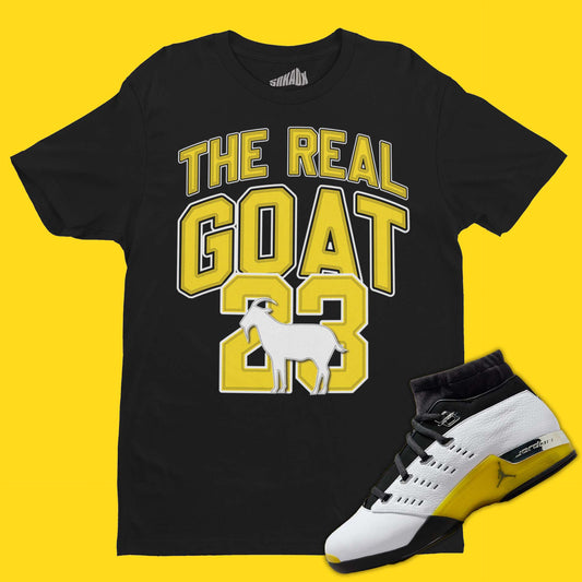 The Real GOAT T-Shirt Matching Air Jordan 17 Low Lightning