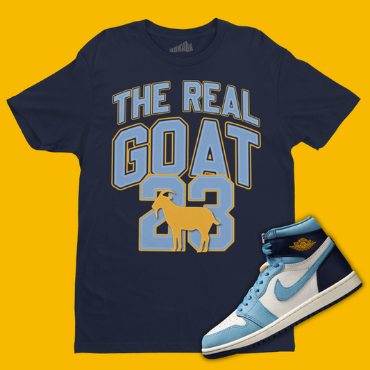 The Real GOAT T-Shirt Matching Air Jordan 1 First In Flight