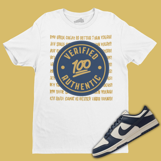 Verified Authentic T-Shirt Matching Dunk Low Next Nature Olympic