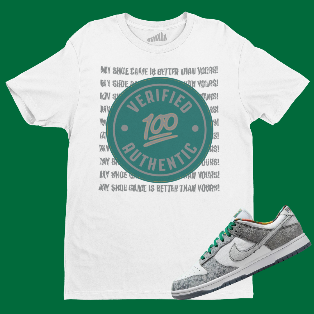 Verified Authentic T-Shirt Matching Dunk Low Philly