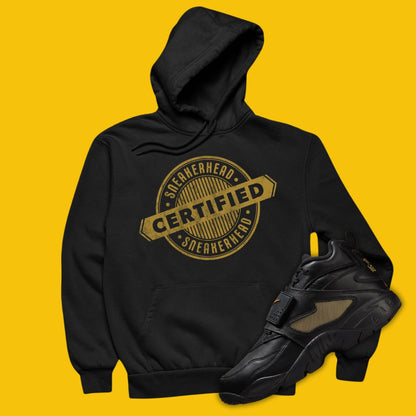 Certified Sneakerhead Black Hoodie Matching Nike Diamond Turf Signing Day