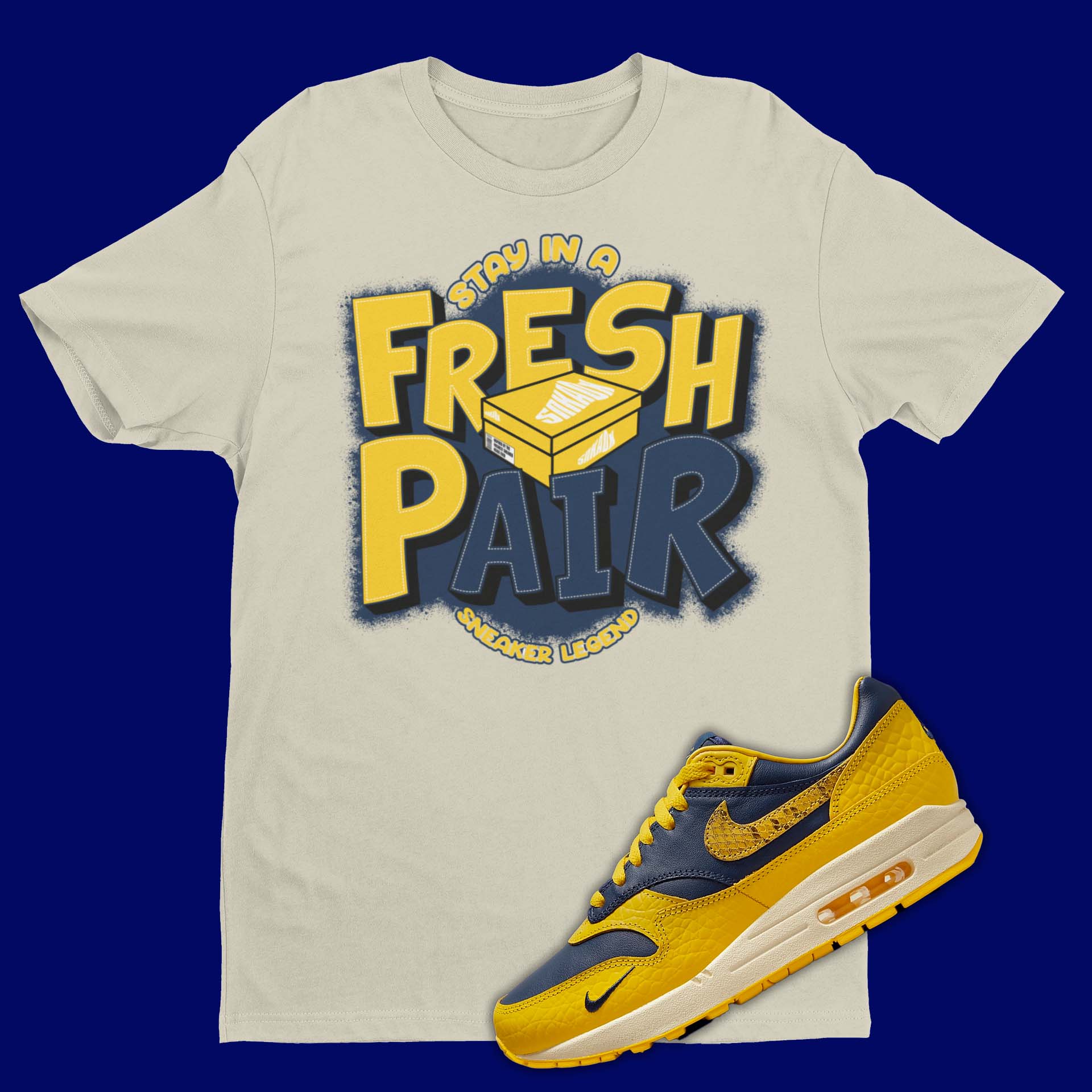 Nike Air Max 1 CO.JP Michigan Matching T-Shirt from SNKADX