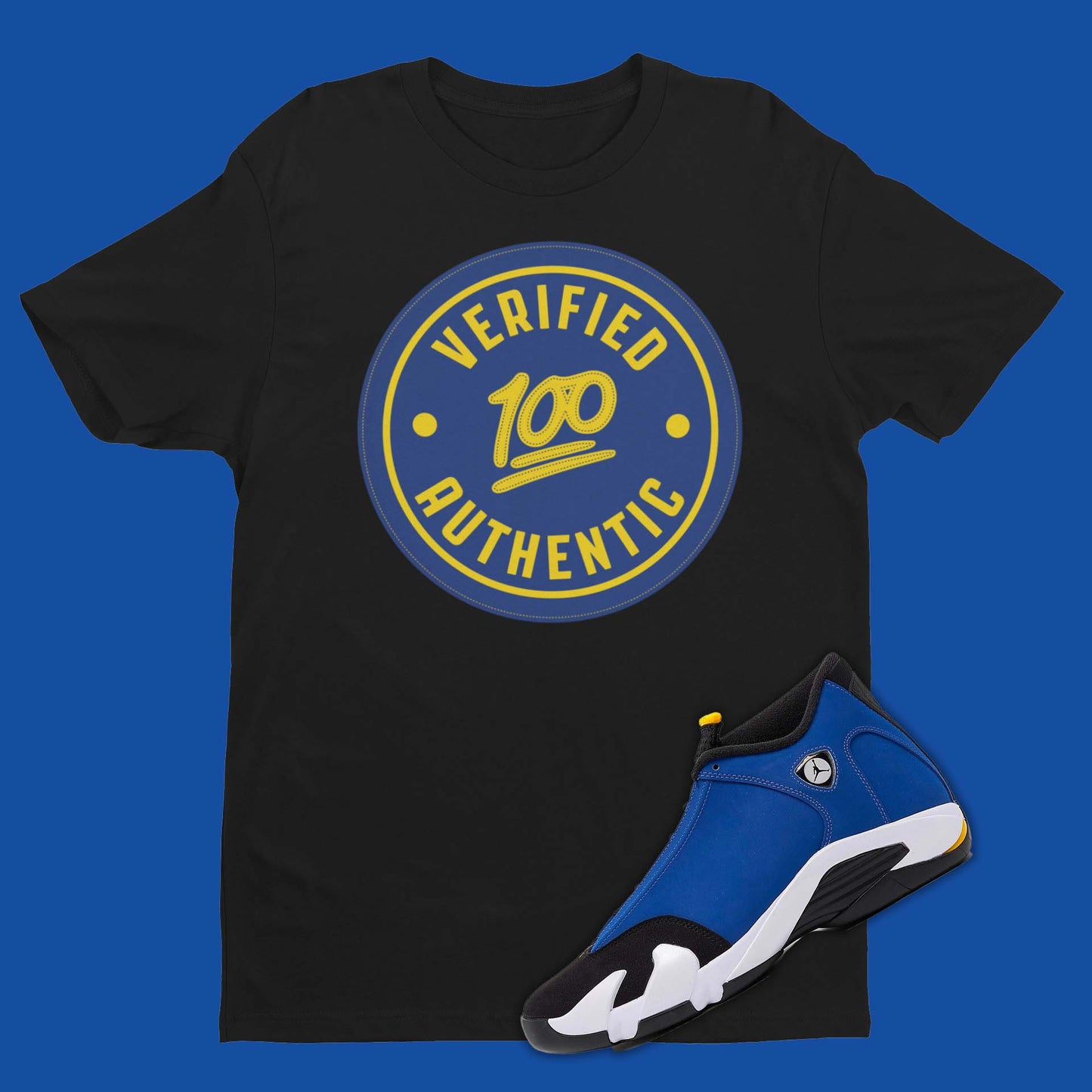 Verified Authentic Shirt Matching Air Jordan 14 Laney