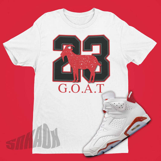 Shirt To Match Air Jordan 6 Red Oreo