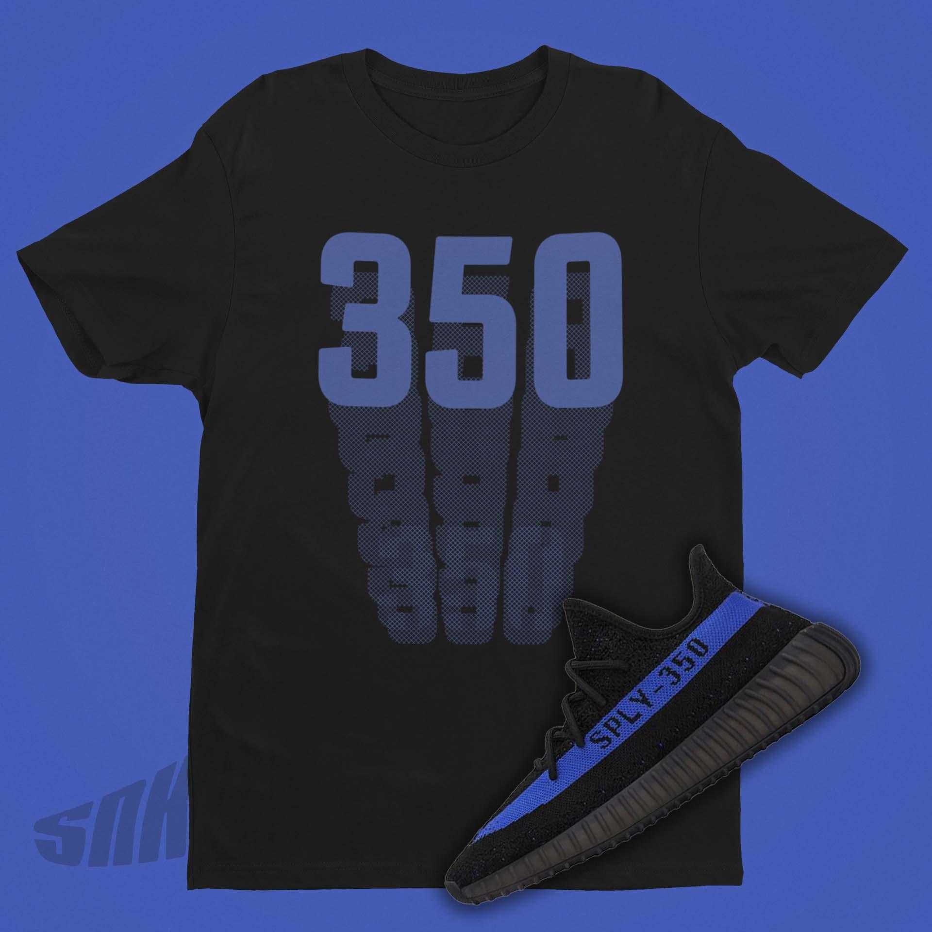 350 Stack Shirt To Match Yeezy 350 Boost V2 Dazzling Blue Snkadx