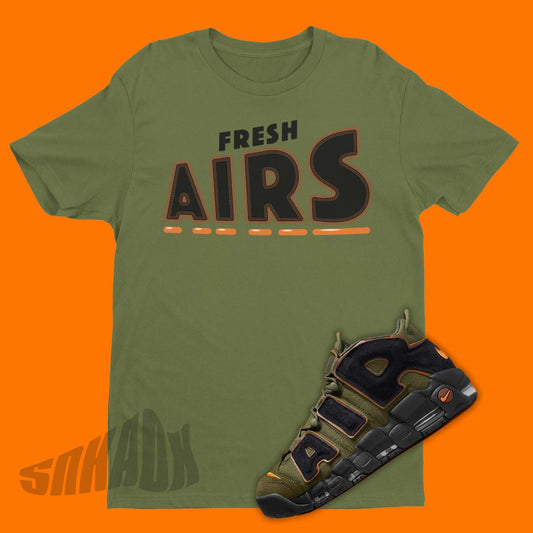 Shirt To Match Nike Air More Uptempo Cargo Khaki