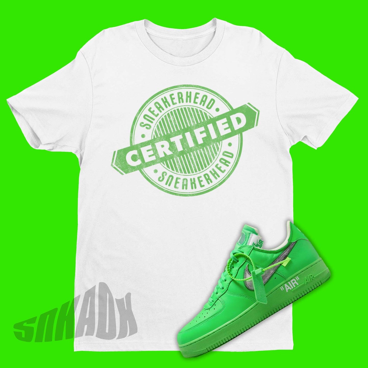 sneaker match tee