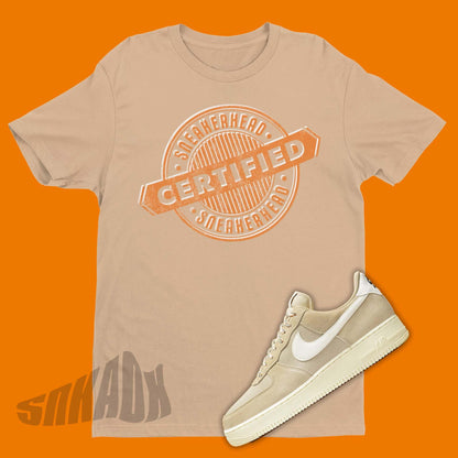 Certified Sneakerhead Shirt To Match Nike Air Force 1 Low Certified Fresh - SNKADX