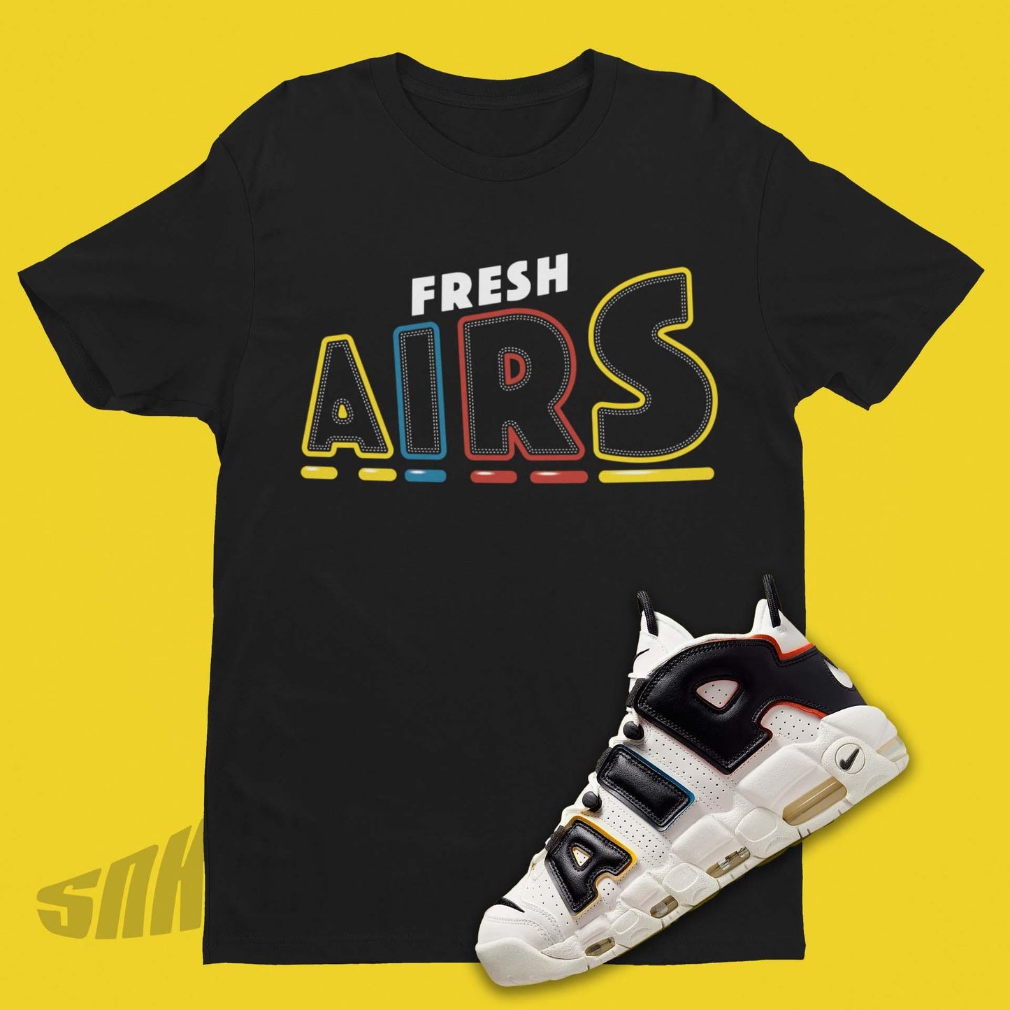 Shirt to match hot sale nike uptempo