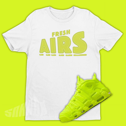 Got The Volts Shirt To Match Nike Air More Uptempo Volt